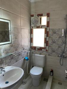 Ένα μπάνιο στο Stella Heights chalet for rent