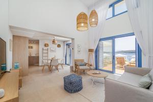 Posezení v ubytování Greek Beach House Complex A2