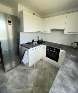 Kuchyňa alebo kuchynka v ubytovaní Apartament Wałbrzych