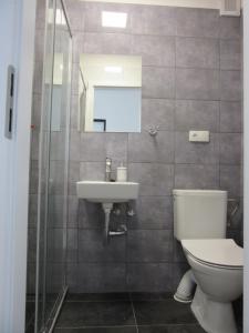 Kúpeľňa v ubytovaní Vila Rybníček