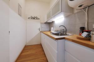 Kuchyňa alebo kuchynka v ubytovaní Pat & Mat Apartment