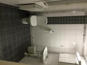 Vonios kambarys apgyvendinimo įstaigoje Norrgården i Sandviken