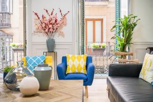 Część wypoczynkowa w obiekcie Ever House - CHUECA-GRAN VIA