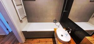 Kúpeľňa v ubytovaní Apartament Projektant