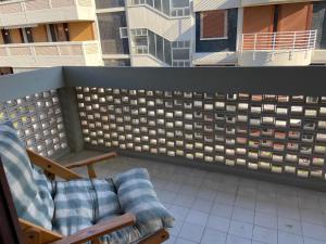 Balkón alebo terasa v ubytovaní ESPLANADE SEA SIDE - bicamere, 2 terrazzi, garage a richiesta