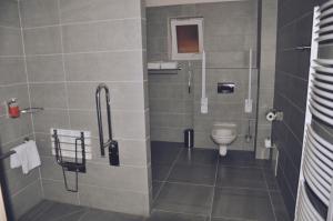 Koupelna v ubytování Wellness Hotel Bozeňov