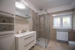 Koupelna v ubytování Apartment Carmen Opatija