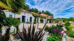 Zahrada ubytování Domaine La Chenaie