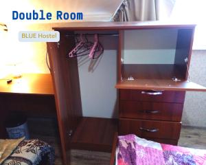 Postel nebo postele na pokoji v ubytování BLUE Hostel - check message after booking