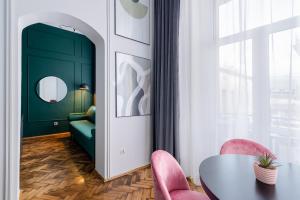Część wypoczynkowa w obiekcie Wawel Boutique Residence - Krakow Old Town