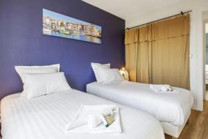 Posteľ alebo postele v izbe v ubytovaní Appartement Tiera - Welkeys + 4 fotografie