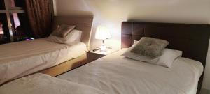 Postel nebo postele na pokoji v ubytování Rest house