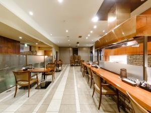 Tabist Abashiri Central Hotel的休息区