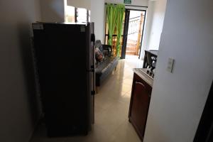 Η κουζίνα ή μικρή κουζίνα στο Apartahotel El Horizonte