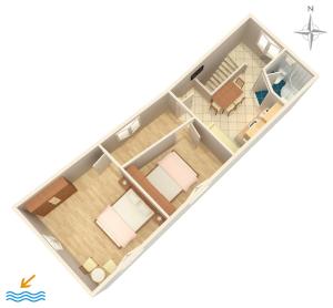 Fotografie z fotogalerie ubytování Apartments by the sea Kastel Stafilic, Kastela - 8678 v destinaci Kaštela + 17 fotografií