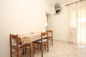 TV a/nebo společenská místnost v ubytování Apartments by the sea Rukavac, Vis - 1154