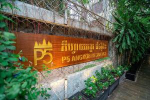 Certifikát, hodnocení, plakát nebo jiný dokument vystavený v ubytování P5 Angkor Residence