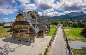 Nespecifikovaný výhled na hory nebo výhled na hory při pohledu z bed and breakfast