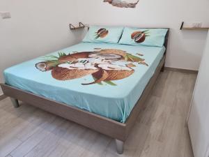 Postel nebo postele na pokoji v ubytování Villa Edoardo con pineta a 250 metri dal mare