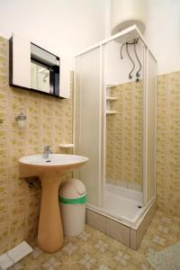 Koupelna v ubytování Double Room Zaton Mali 8997c