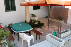 Balkón alebo terasa v ubytovaní Apartments with parking spaces Makarska - 9129