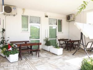 Balkón alebo terasa v ubytovaní Apartments with parking spaces Makarska - 9129
