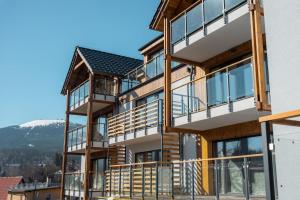 Výhľad na hory alebo výhľad na hory priamo z apartmánu