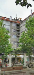Budova, kde se apartmán nachází