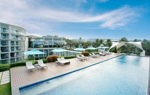 Bazén v ubytování The Lind Boracay nebo v jeho okolí