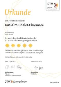 Fotografie z fotogalerie ubytování Das Alm-Chalet-Chiemsee v destinaci Bernau am Chiemsee