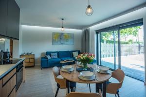 Posedenie v ubytovaní Apartament Widok