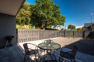 Balkón alebo terasa v ubytovaní Apartament Widok