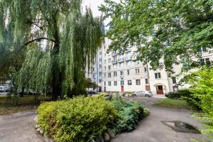 Vonkajšia záhrada v ubytovaní City Centre High Floor View Apartments