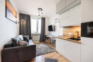 Kuchyňa alebo kuchynka v ubytovaní City Centre High Floor View Apartments + 25 fotografií
