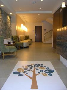 Posezení v ubytování Livadia Hotel Kyperounta
