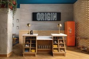 Kuchyň nebo kuchyňský kout v ubytování Origin Austin, a Wyndham Hotel