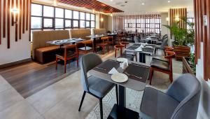 Ruang duduk di Hotel Mokka City