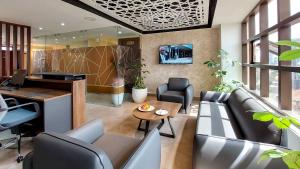 Posezení v ubytování Hotel Mokka City