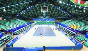 Tenis a/nebo squash v ubytování Hotel Orbita nebo okolí