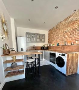 Dapur atau dapur kecil di Superbe appartement - Cholet Centre