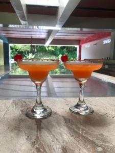 Nápoje v ubytování Hotel Jireh - San Carlos Ant