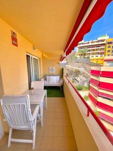 Balkón alebo terasa v ubytovaní Bonito apartamento cerca del mar