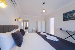 Postel nebo postele na pokoji v ubytování Tatil Premium Cozy Suite