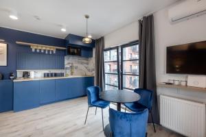 Kuchyňa alebo kuchynka v ubytovaní Apartament Centrum Gdańska blisko Starego Miasta