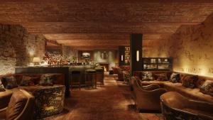 Зона вітальні в The Quoin Hotel