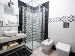 A bathroom at Affittacamere Solki