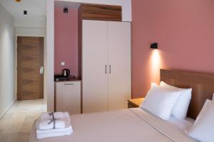 A bed or beds in a room at Patras Casale