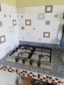 Kuchyň nebo kuchyňský kout v ubytování Hotel VILLAS DON PABLO LAS TABLAS