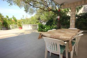 Balkón alebo terasa v ubytovaní Apartments with parking spaces Trpanj, Peljesac - 10083