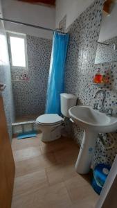 Koupelna v ubytování Departamento Stanza